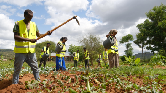 Gezonde gemeenschappen in Ethiopië